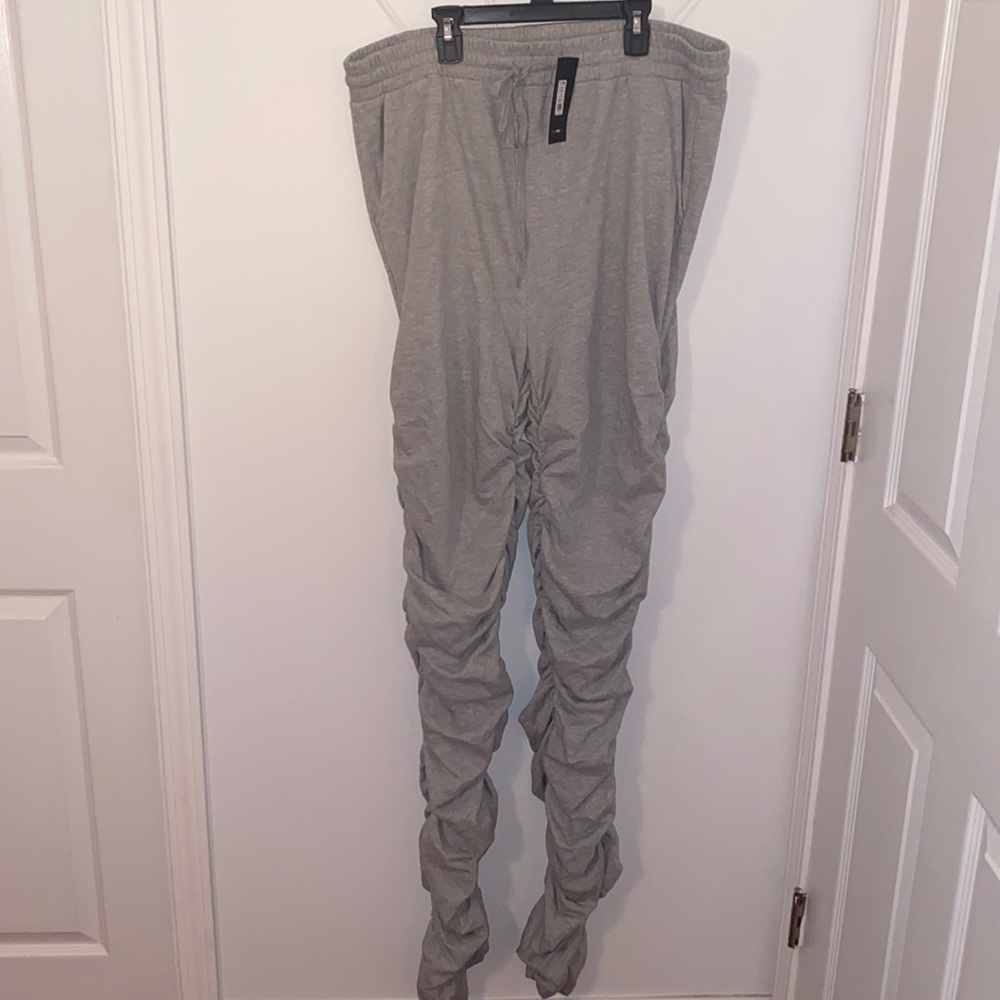 Fashion Nova stacked pants